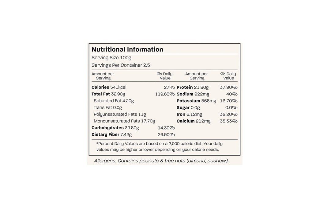 InnerBeing Nut & Millet Cake Mix    Pack  250 grams